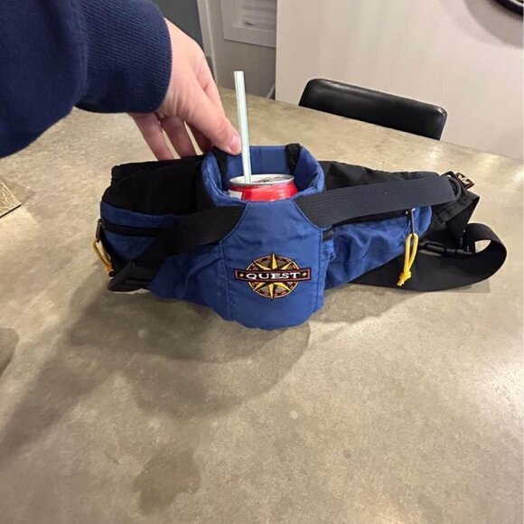 Oversized hiking belt bag. QUEST. Velcro detachable. Heavy duty buckle. - Picture 8 of 10